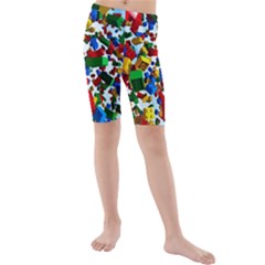 Kids  Mid Length Swim Shorts 