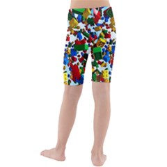 Kids  Mid Length Swim Shorts 