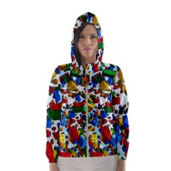 Women s Hooded Windbreaker 