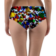 Reversible Mid-Waist Bikini Bottoms 