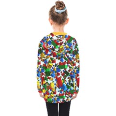 Kids  Double Breasted Button Coat 