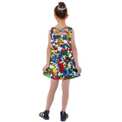 Kids  Cross Back Dress 