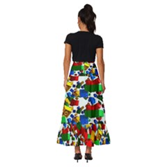 Tiered Ruffle Maxi Skirt 