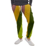 Autumn Harmony Geometric Style Print  Men s Jogger Sweatpants