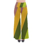 Autumn Harmony Geometric Style Print  So Vintage Palazzo Pants