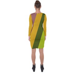 Asymmetric Cut-Out Shift Dress 