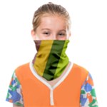 Autumn Harmony Geometric Style Print  Face Covering Bandana (Kids)