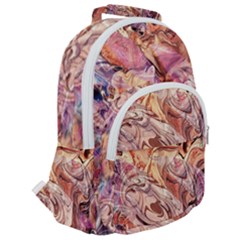 Rounded Multi Pocket Backpack 