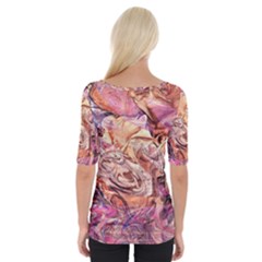 Wide Neckline T-Shirt 