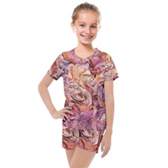 Kids  Mesh T-Shirt and Shorts Set 