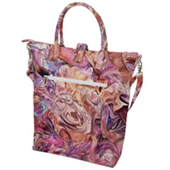 Buckle Top Tote Bag 