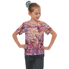 Kids  Mesh Piece T-Shirt 