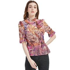 Frill Neck Blouse 