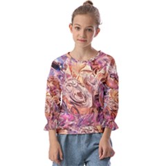 Kids  Cuff Sleeve Top 