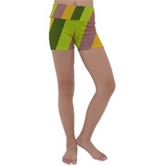 Kids  Lightweight Velour Yoga Shorts 