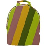 Autmn Stripes Colors Geometric Print Design Mini Full Print Backpack