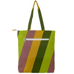 Double Zip Up Tote Bag 