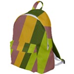 Autmn Stripes Colors Geometric Print Design The Plain Backpack