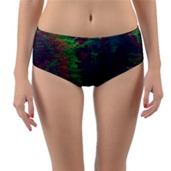 Reversible Mid-Waist Bikini Bottoms 