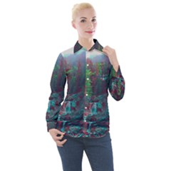 Women s Long Sleeve Pocket Shirt 