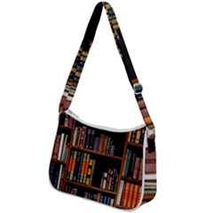 Zip Up Shoulder Bag 