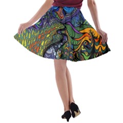 A-line Skater Skirt 