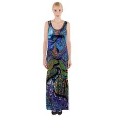 Thigh Split Maxi Dress 