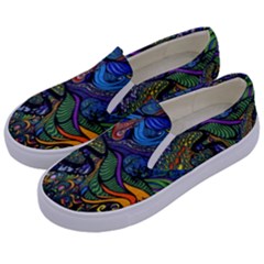 Kids  Canvas Slip Ons 