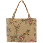 Flowers, Branches, Desenho, Edge, Leaves Mini Tote Bag