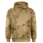 Flowers, Branches, Desenho, Edge, Leaves Men s Core Hoodie