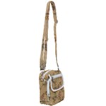 Flowers, Branches, Desenho, Edge, Leaves Shoulder Strap Belt Bag