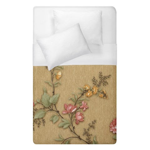 Flowers, Branches, Desenho, Edge, Leaves Duvet Cover (Single Size) from ArtsNow.com