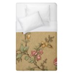 Flowers, Branches, Desenho, Edge, Leaves Duvet Cover (Single Size)