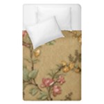 Flowers, Branches, Desenho, Edge, Leaves Duvet Cover Double Side (Single Size)