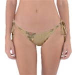 Flowers, Branches, Desenho, Edge, Leaves Reversible Bikini Bottoms