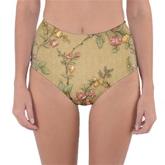 Reversible High-Waist Bikini Bottoms 