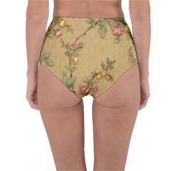 Reversible High-Waist Bikini Bottoms 