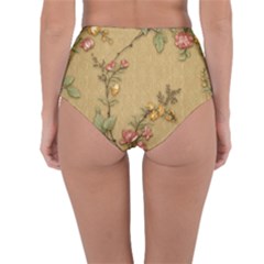 Reversible High-Waist Bikini Bottoms 