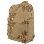 Flowers, Branches, Desenho, Edge, Leaves Classic Backpack