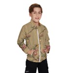 Flowers, Branches, Desenho, Edge, Leaves Kids  Windbreaker