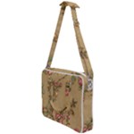 Flowers, Branches, Desenho, Edge, Leaves Cross Body Office Bag