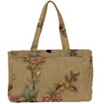 Flowers, Branches, Desenho, Edge, Leaves Canvas Work Bag