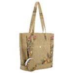 Flowers, Branches, Desenho, Edge, Leaves Everyday Shoulder Bag with Pouch Bag