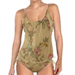 Flowers, Branches, Desenho, Edge, Leaves Tankini Set