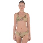 Flowers, Branches, Desenho, Edge, Leaves Criss Cross Bikini Set