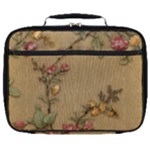 Flowers, Branches, Desenho, Edge, Leaves Full Print Lunch Bag