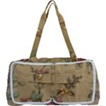 Flowers, Branches, Desenho, Edge, Leaves Multi Function Bag