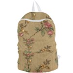 Flowers, Branches, Desenho, Edge, Leaves Foldable Lightweight Backpack