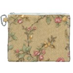 Flowers, Branches, Desenho, Edge, Leaves Canvas Cosmetic Bag (XXL)