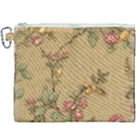 Flowers, Branches, Desenho, Edge, Leaves Canvas Cosmetic Bag (XXXL)